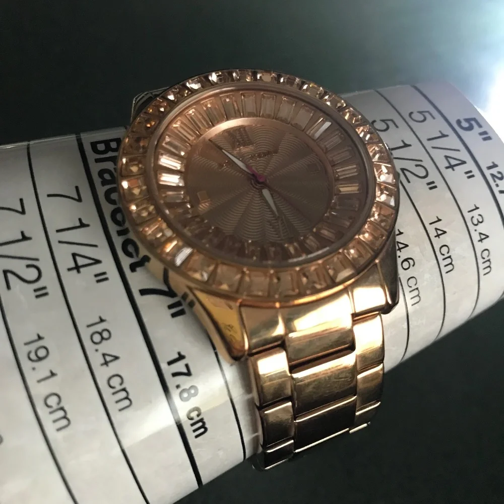 Betsey Johnson Rose Gold-tone Women’s Watch